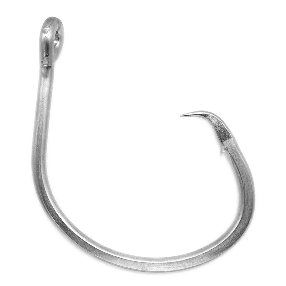 Super Giant Circle Hooks 24/0-28/0 Forged In-Line Shark Swordfish