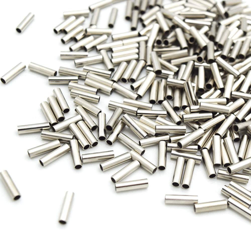 5LB-200LB 7 Strands Fishing Line Wire Leader Nylon Coated Stainless Steel Leader Wire with Crimps Sleeves