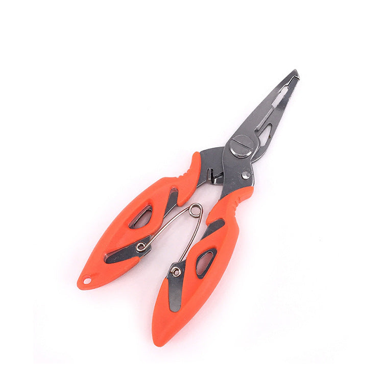 Split Ring Plier and Braid Scissor 5" with Sheath Multi-Tool