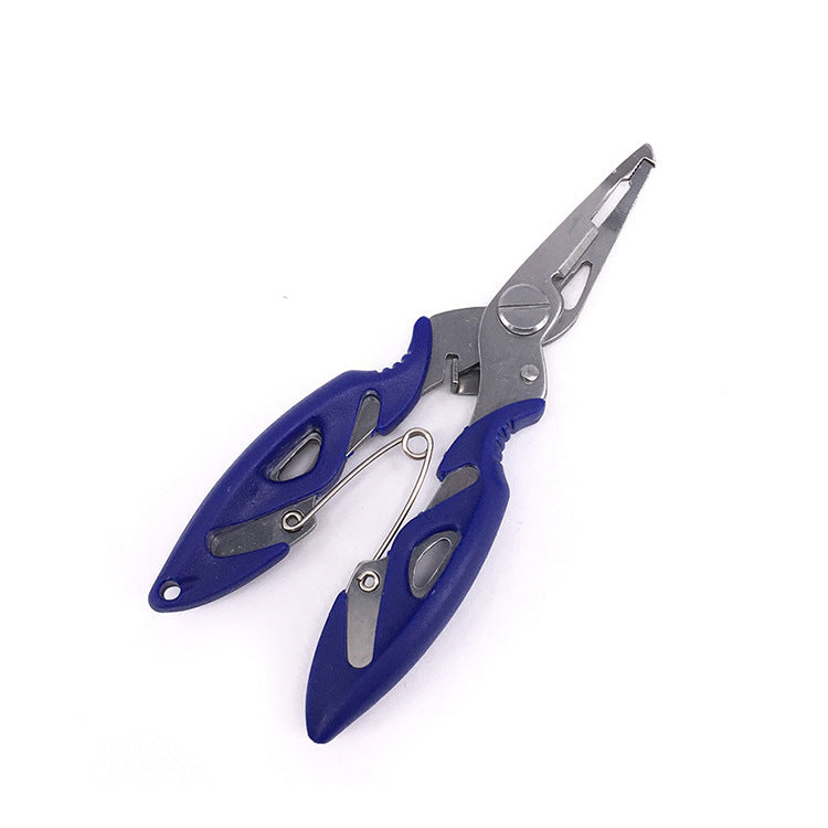 Split Ring Plier and Braid Scissor 5" with Sheath Multi-Tool