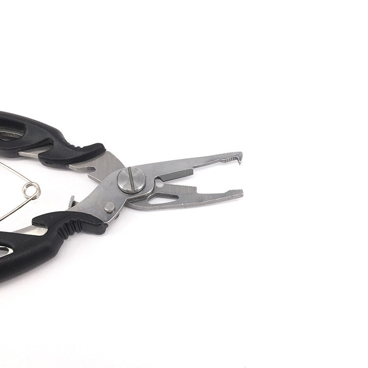 Split Ring Plier and Braid Scissor 5" with Sheath Multi-Tool