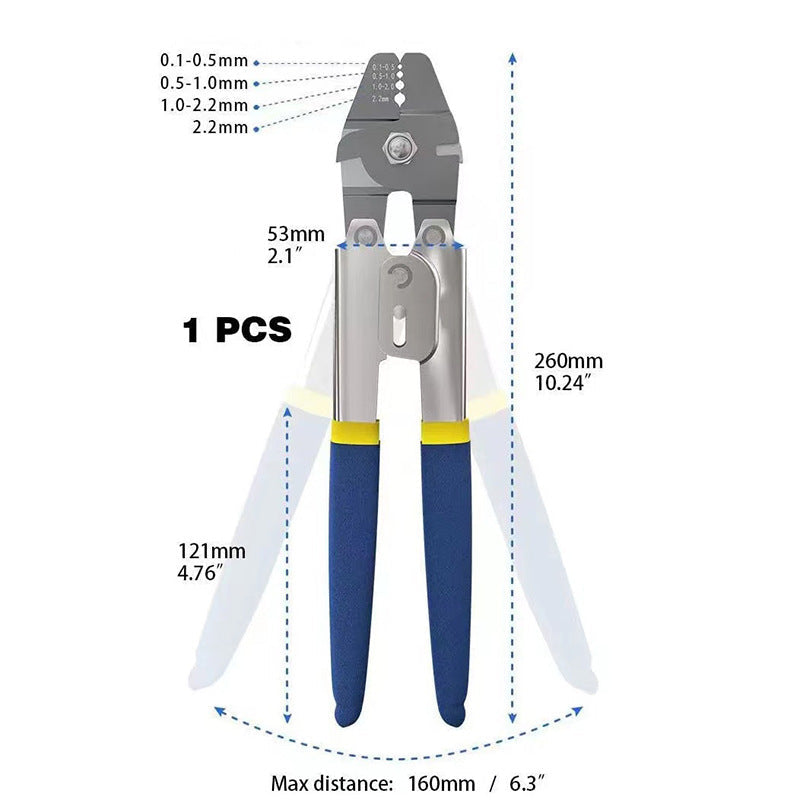Professional Crimping Tools Wire Rope Fishing Tackle Pliers