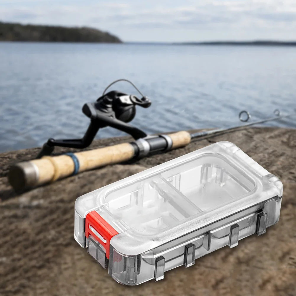 Fishing Tackle Box Waterproof Tool Box Double Side Fishing Hook Storage Container Carp Accessories Organizer Case for Hook Lure
