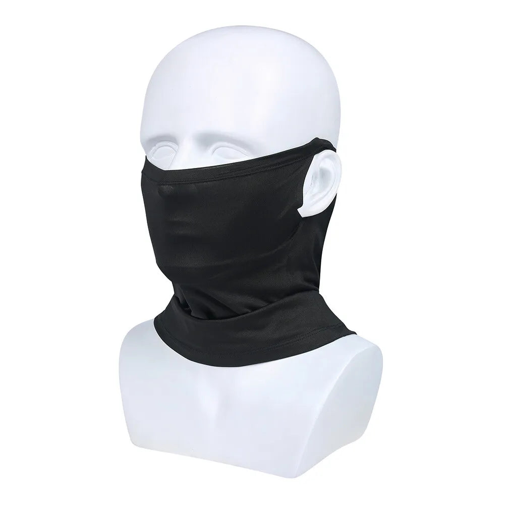 Outdoor Balaclava Riding Half Face Mask Neck UV Protection Sunscreen Motorcycle Scarf Fishing Hiking Mask for Men Women