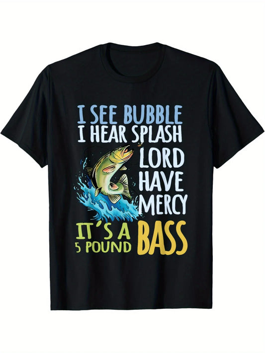 Bass Fishing Black Bass Men's T-Shirt