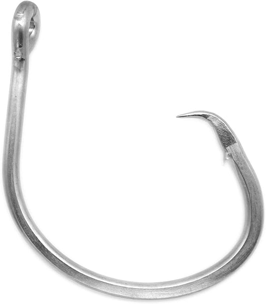 Giant Fishing Hook 6/0-28/0 Forged in-line Circle Hooks Shark & Swordfish &Tuna Hook Stainless Steel Big Game Hook Saltwater…