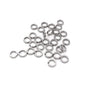 Heavy Duty Stainless Steel Split Rings Double Fishing Lure Rings,6 Sizes 5.2-10.3mm Split Rings,40-200LB