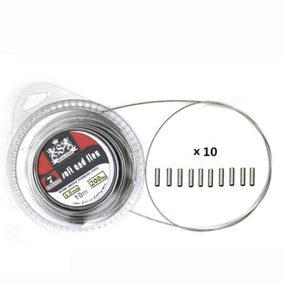 5LB-200LB 7 Strands Fishing Line Wire Leader Nylon Coated Stainless Steel Leader Wire with Crimps Sleeves