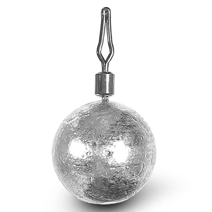 AMYSPORTS Casting Bass Weights Sinker Lead Round Removable Fishing Weights Sinker Drop Shot Fishing Sinker Freshwater