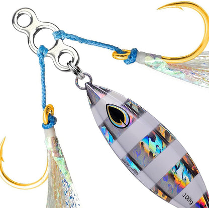 AMYSPORTS Line Connector Solid Ring Fishing High Strength Jigging Ring Stainless Lure Remover Solid Rings Fishing Saltwater Freshwater