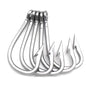 Saltwater Large Giant Shark,Tuna and Catfish Hooks Extra Strong Stainless Steel Fishing Hooks…