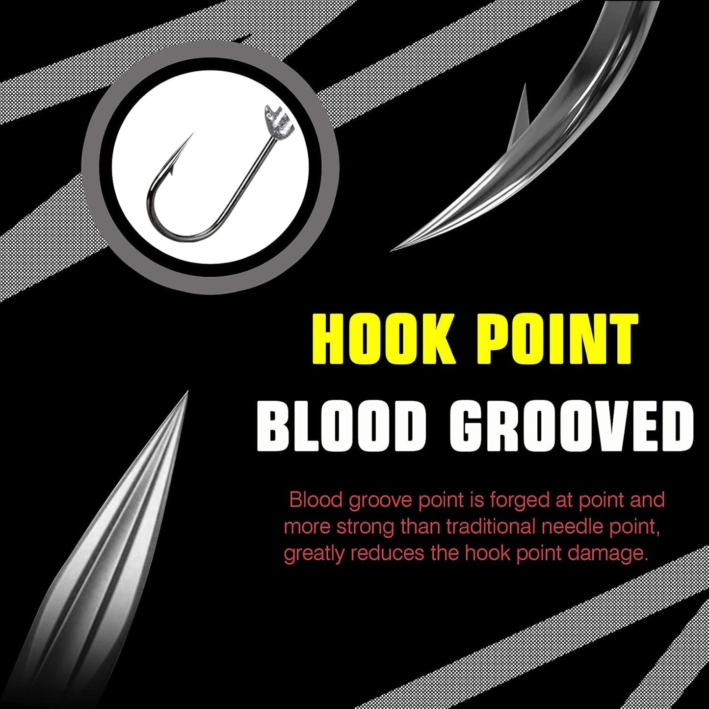 AMYSPORTS Trout Freshwater Jig Head Hook Saltwater Tackle Jig Hook Lead Round Ball Fishing Jigs Lead Sharp