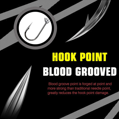 AMYSPORTS Trout Freshwater Jig Head Hook Saltwater Tackle Jig Hook Lead Round Ball Fishing Jigs Lead Sharp