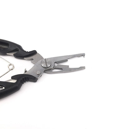Split Ring Plier and Braid Scissor 5" with Sheath Multi-Tool
