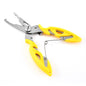 Split Ring Plier and Braid Scissor 5" with Sheath Multi-Tool