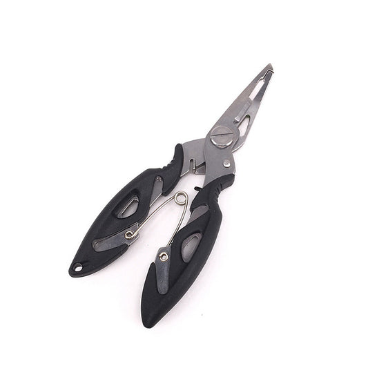 Split Ring Plier and Braid Scissor 5" with Sheath Multi-Tool