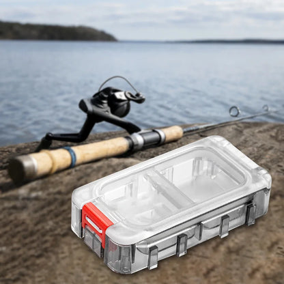 Fishing Tackle Box Waterproof Tool Box Double Side Fishing Hook Storage Container Carp Accessories Organizer Case for Hook Lure