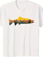 Trout Fly Fishing Outdoor Forest Nature Wildlife Fisherman T-Shirt