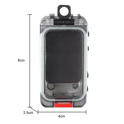 Fishing Tackle Box Waterproof Tool Box Double Side Fishing Hook Storage Container Carp Accessories Organizer Case for Hook Lure