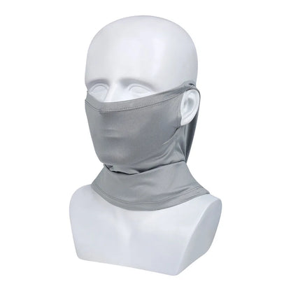 Outdoor Balaclava Riding Half Face Mask Neck UV Protection Sunscreen Motorcycle Scarf Fishing Hiking Mask for Men Women