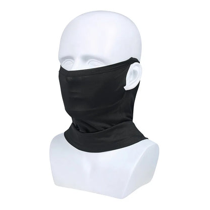 Outdoor Balaclava Riding Half Face Mask Neck UV Protection Sunscreen Motorcycle Scarf Fishing Hiking Mask for Men Women