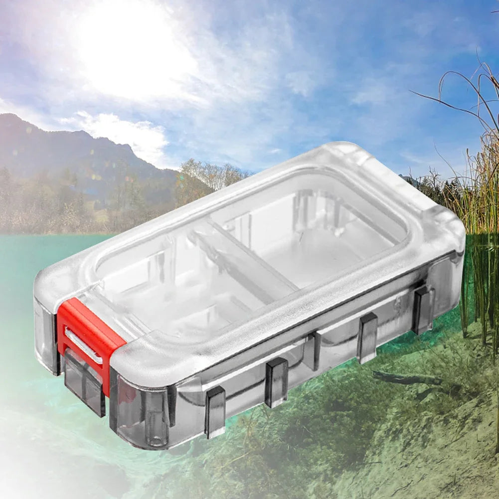 Fishing Tackle Box Waterproof Tool Box Double Side Fishing Hook Storage Container Carp Accessories Organizer Case for Hook Lure