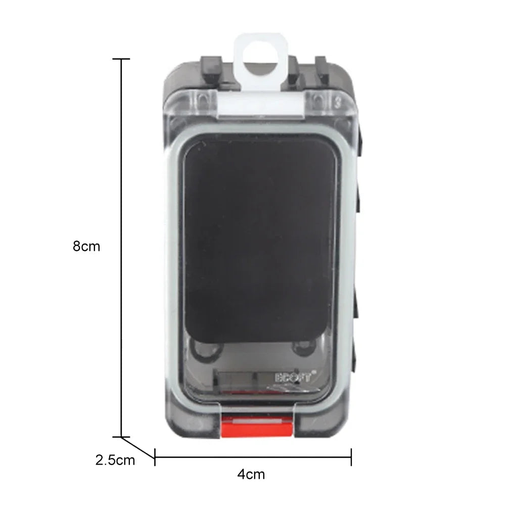 Fishing Tackle Box Waterproof Tool Box Double Side Fishing Hook Storage Container Carp Accessories Organizer Case for Hook Lure