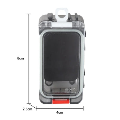 Fishing Tackle Box Waterproof Tool Box Double Side Fishing Hook Storage Container Carp Accessories Organizer Case for Hook Lure