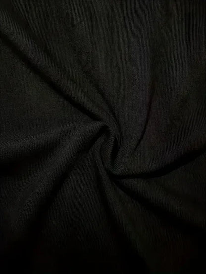 Men's 100% Cotton Fishing Rod Pattern T-Shirt - Casual Crewneck, Breathable & Machine Washable, Black, Sizes S-XXXL, All Sea