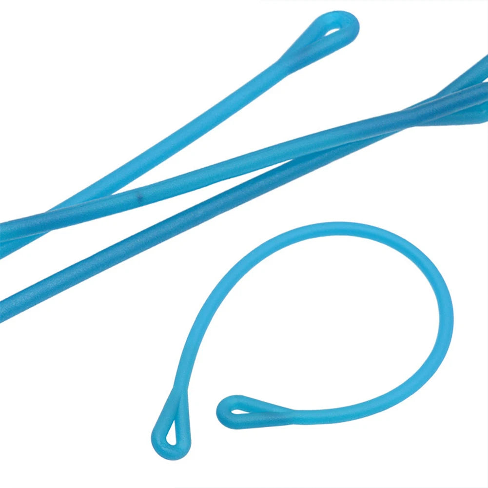 Fishing Hook Lure Connector with Shock Cord Fast Fishing Clip Fishing Tackles Lock Snap for Freshwater Saltwater