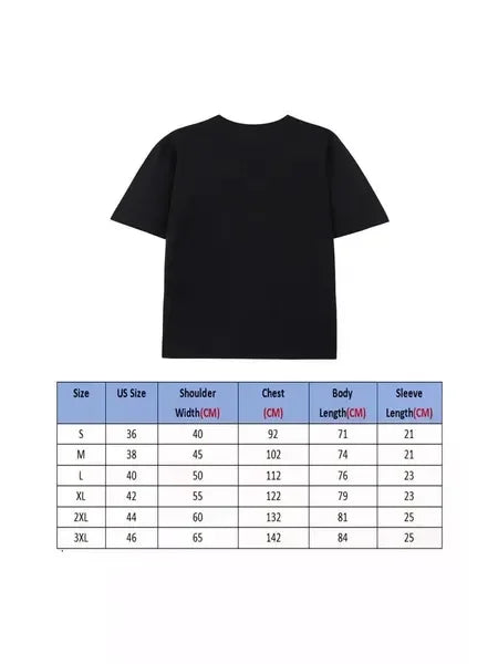 Men's 100% Cotton Fishing Rod Pattern T-Shirt - Casual Crewneck, Breathable & Machine Washable, Black, Sizes S-XXXL, All Sea