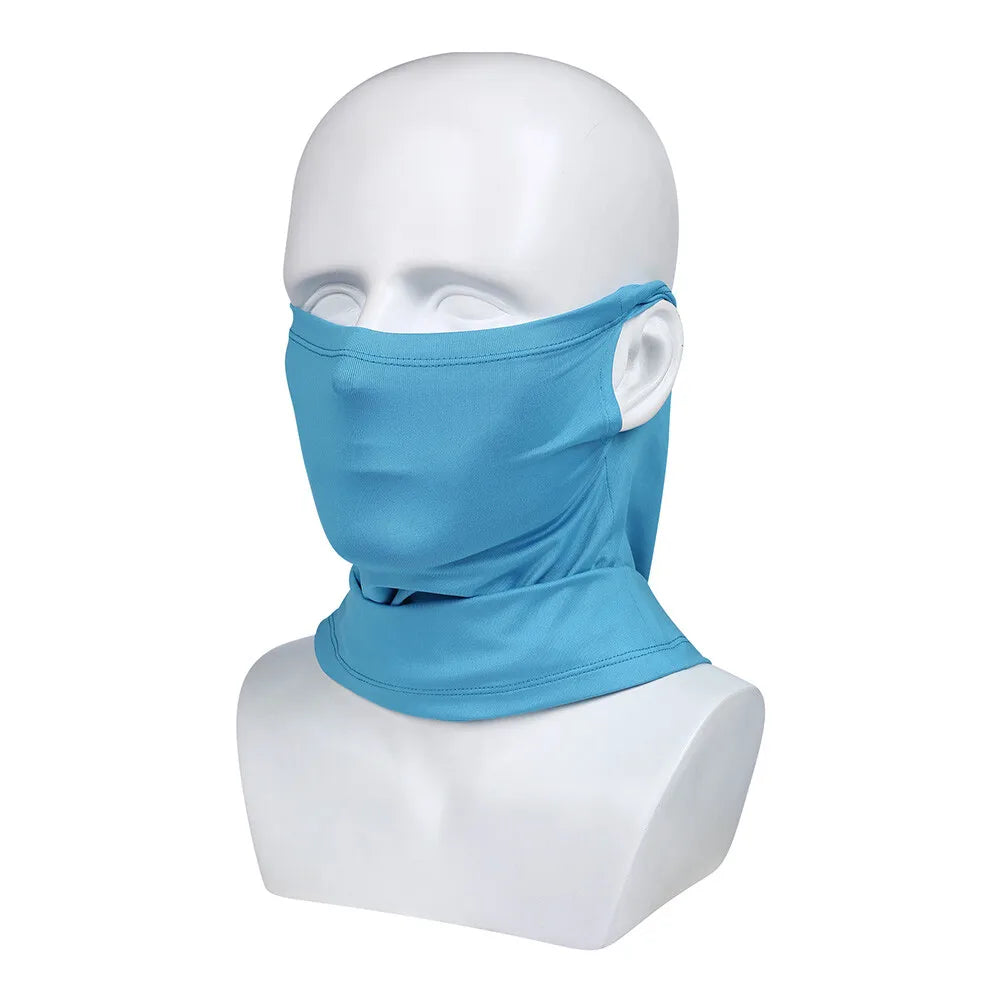 Outdoor Balaclava Riding Half Face Mask Neck UV Protection Sunscreen Motorcycle Scarf Fishing Hiking Mask for Men Women